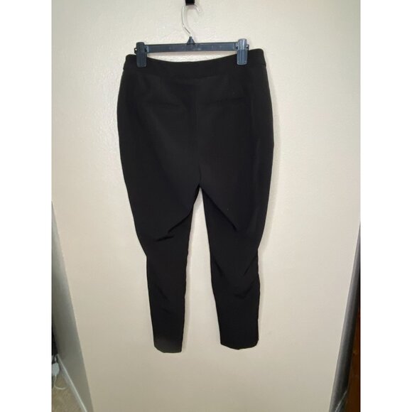 Laundry Black Dress Pants Women 10 Polyester Blend Mid-Rise Casual Office Style - Picture 3 of 7